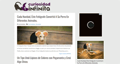 Desktop Screenshot of curiosidadinfinita.com